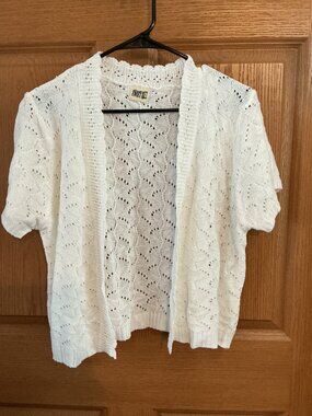Sweet Kizz White Cardigan